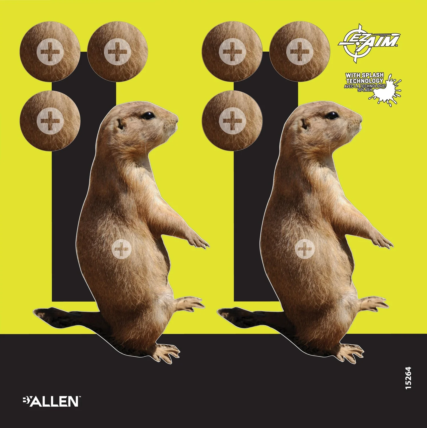ALLEN 15264   EZAIM SPLSH NON-ADHESIVE 8X8 6PK