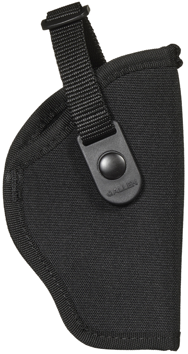 Allen 44807 Cortez  OWB, Size 07, Black Polyester, Belt Loop Compatible w/Glock 17/22, Security-9 Right Hand