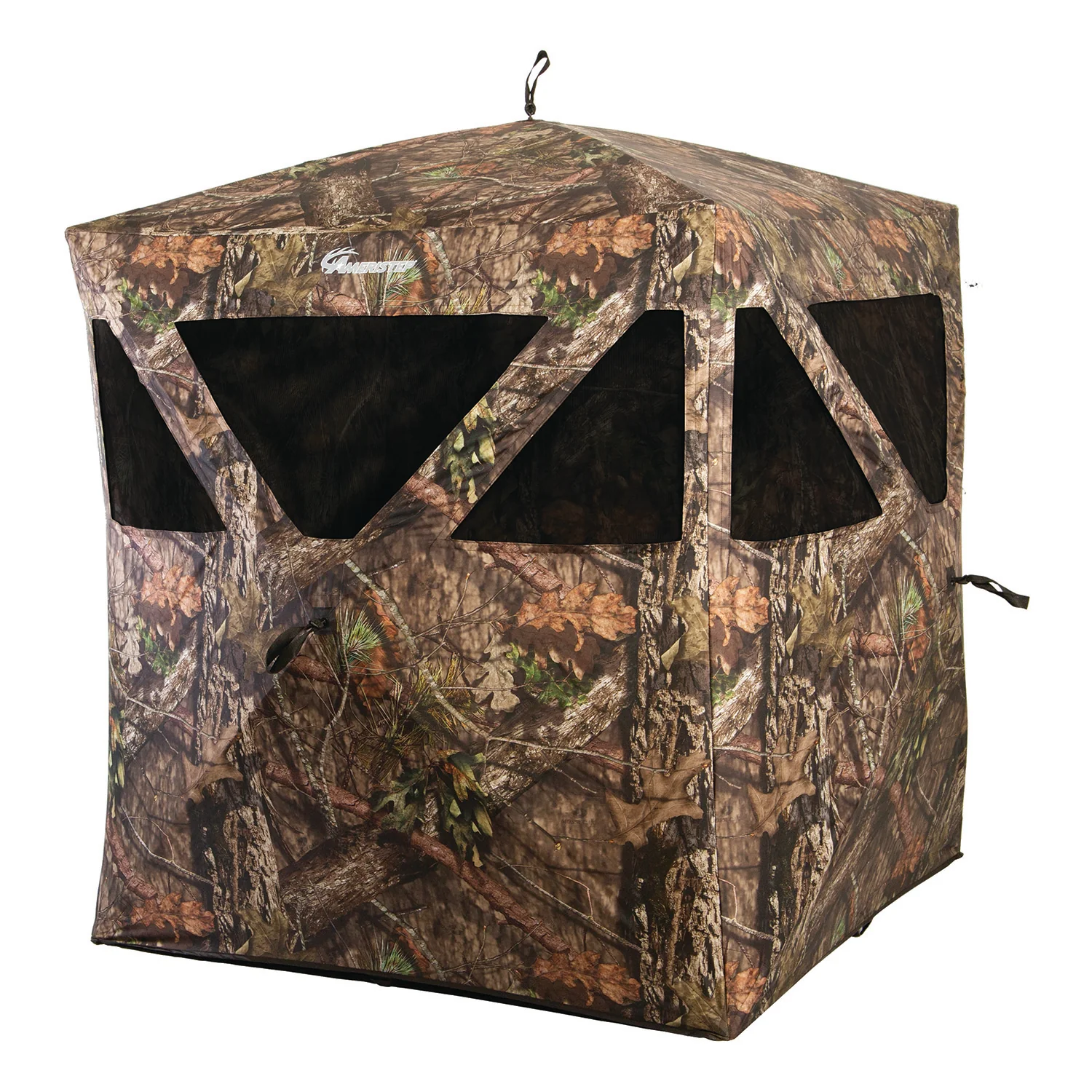 Ameristep AMSAMEBL3031 Care Taker Run & Gun Hub-Style Mossy Oak Break-Up Country 300 Durashell Plus