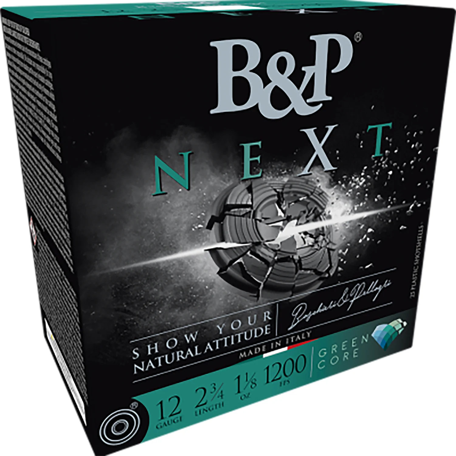 B&p Ammunition 12B18NX9 Next  12Gauge 2.75" 1 1/8oz 9Shot 25 Per Box/10 Case