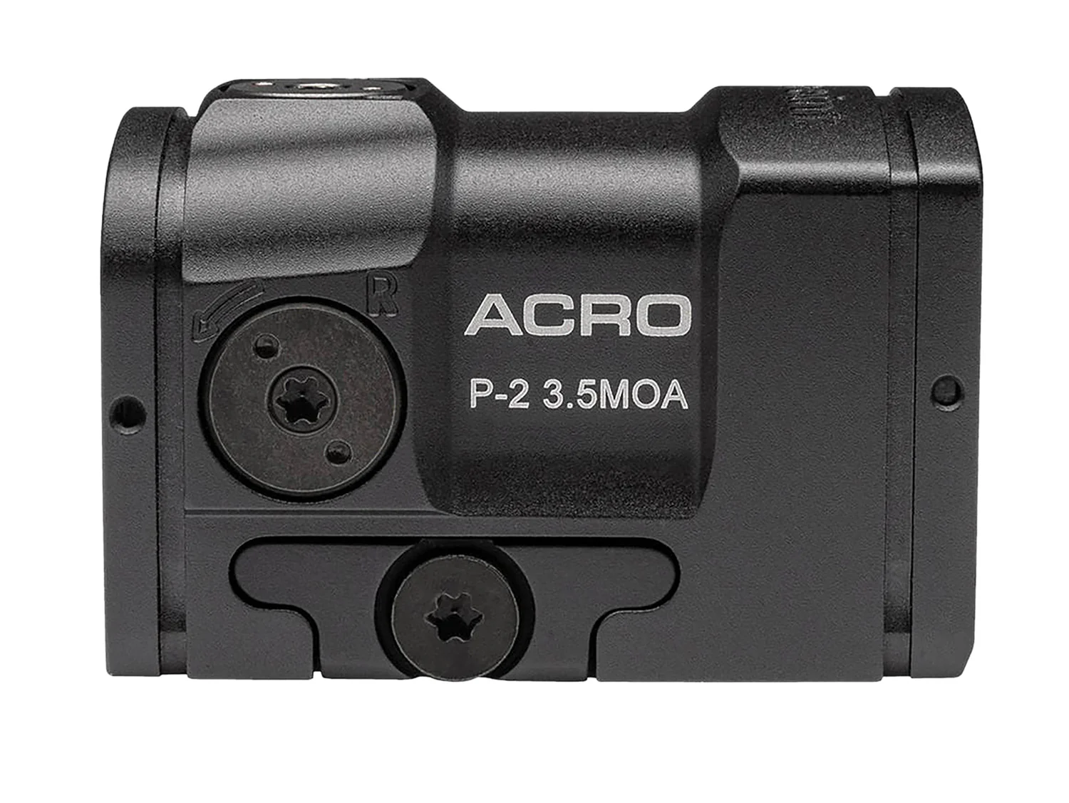 B&T Firearms AP200777RALM Aimpoint ACRO P-2 Black Anodized 1 x 0.59" x 0.59" 3.5 MOA Red Dot Reticle