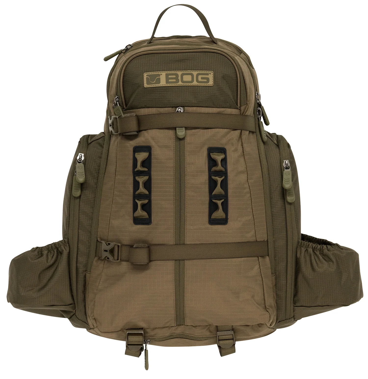 Bog-Pod 1159182 Kinetic Hunting Day Pack Lightweight Nylon OD Green