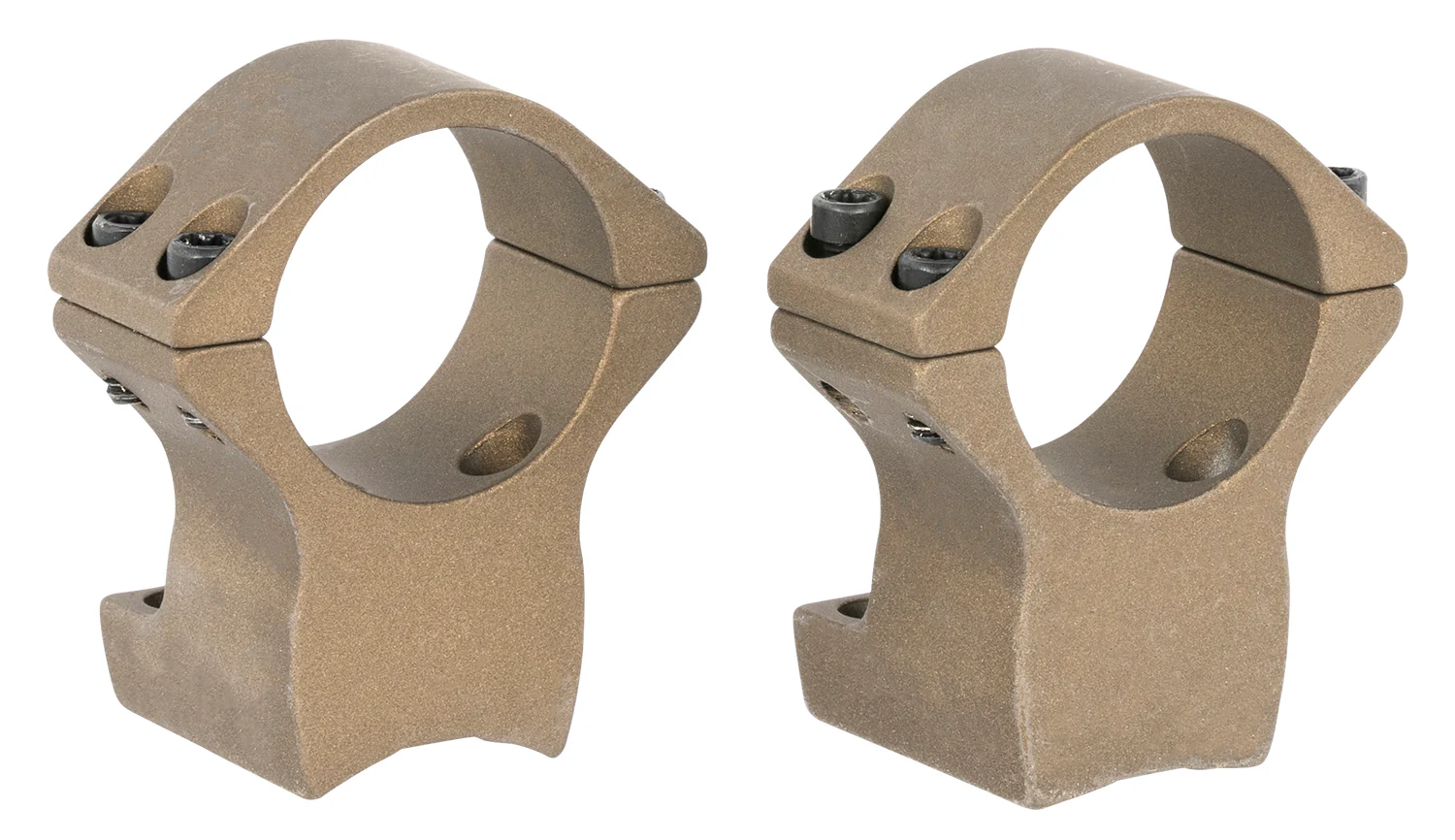 Browning 12533 X-Bolt Scope Mount System X-Lock Burnt Bronze Cerakote Aluminum 1" Tube, High Rings