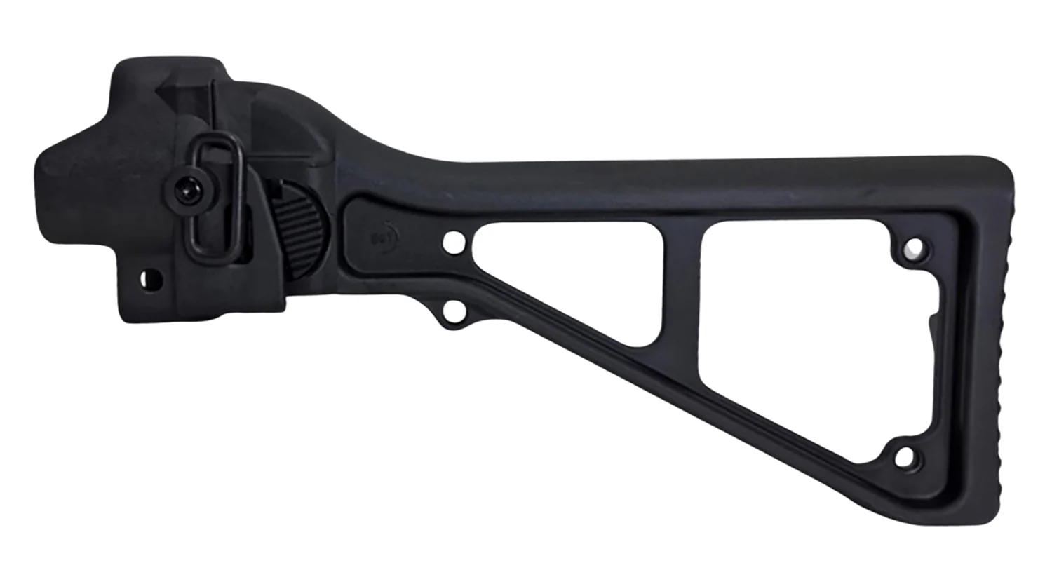 B&T Firearms BT-20155 HK MP5 Black Aluminum/Polymer Folding, Fits HK MP5