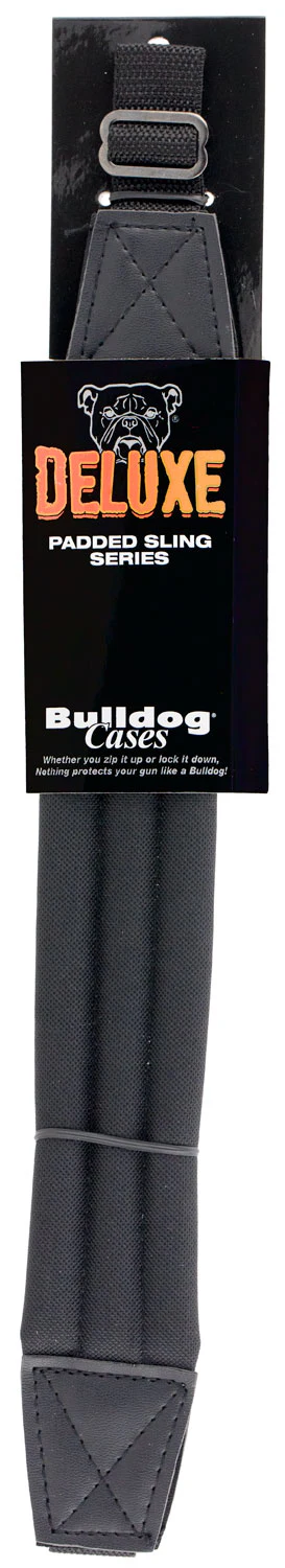Bulldog BD810 Deluxe  Rifle Sling Black Nylon 1" Wide Padded Design