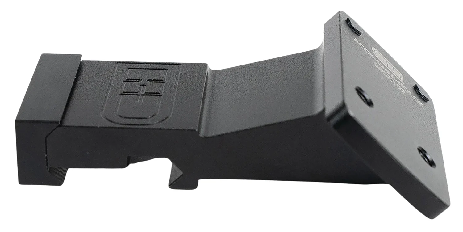 C&H Precision PR45HOLOK Picatinny Mount Red Dot Optic Mount Black Aluminum Compatible w/ Holosun 407K/507K