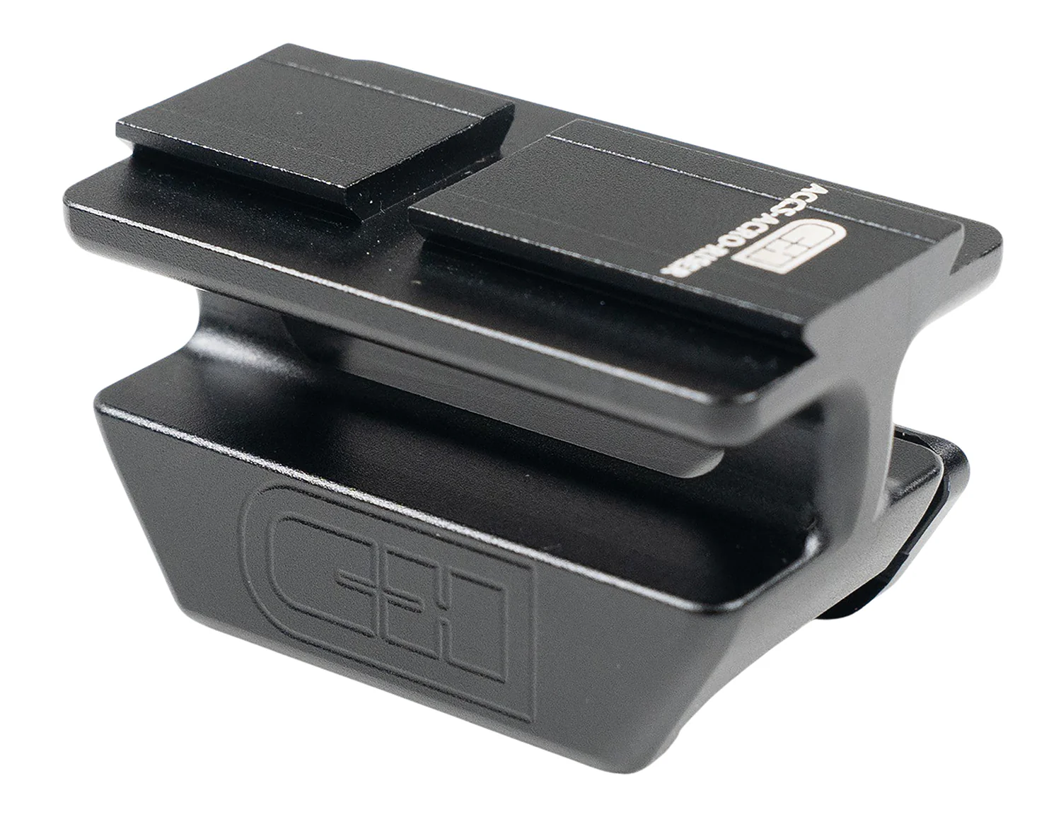 C&H Precision RISERACROXL   Picatinny Mount Black Steel Compatible w/ Aimpoint ACRO
