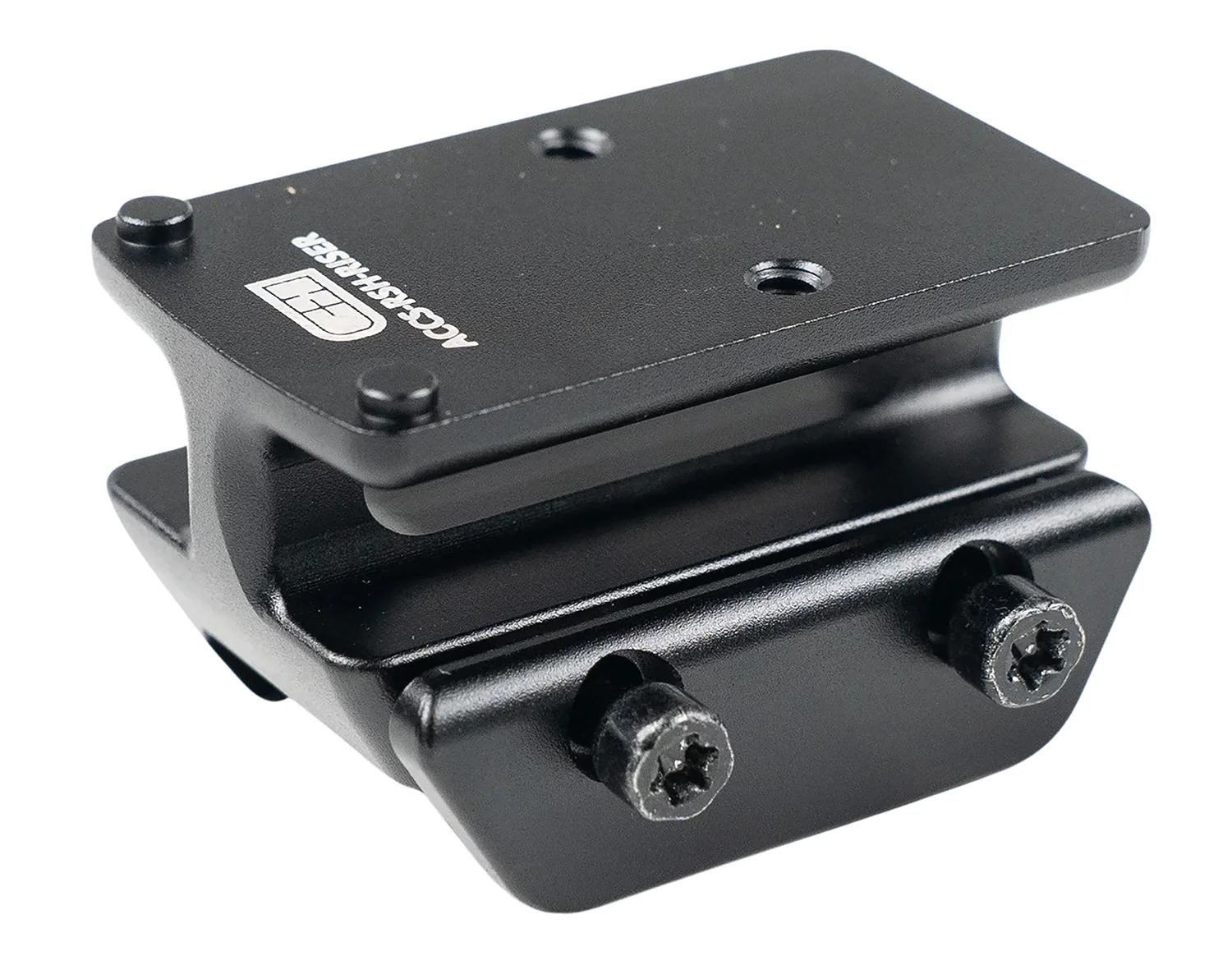 C&H Precision RISERRSH   Picatinny Mount Black Steel