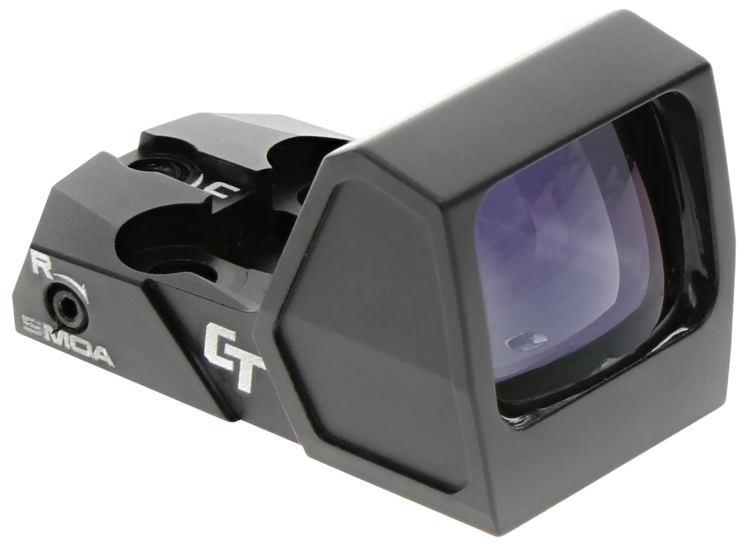 Crimson Trace 013000038 CT RAD Micro Pro Black Anodized 1x21mm 5 MOA Green Dot Reticle, CT Micro/JPoint/Shield RMS Footprint