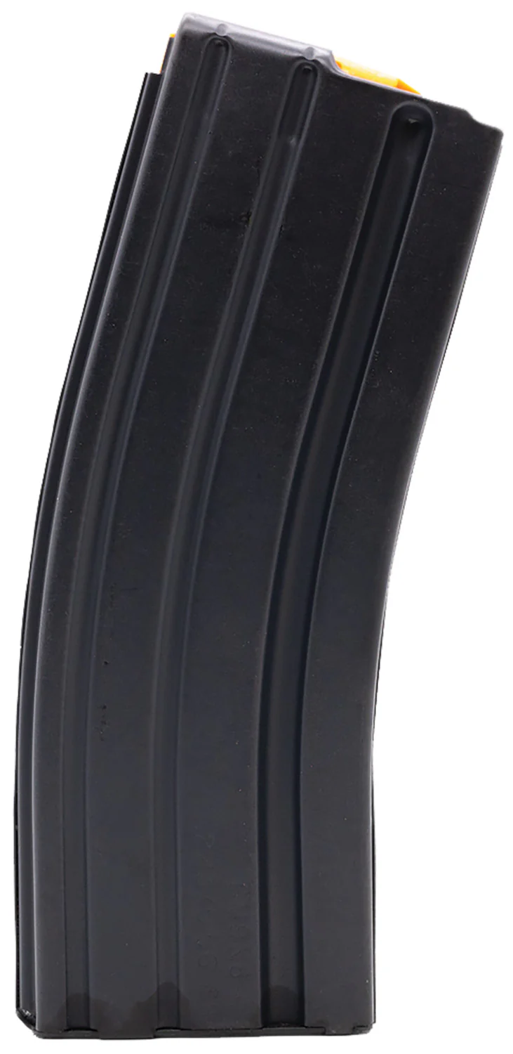 DuraMag 3023041178CPD SS  30rd 223 Rem/300 Blackout/5.56x45mm NATO for AR-15 Black w/ Orange Follower Detachable