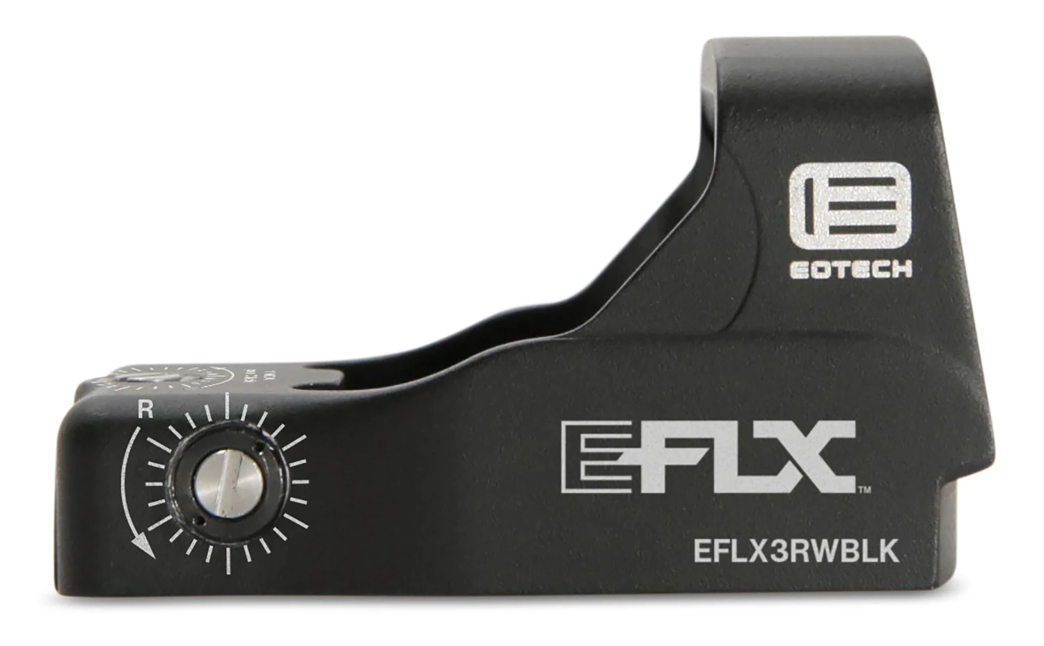 Eotech EFLX3RWBLK EFLX Mini Reflex Sight  Matte Black 1 x 3 MOA Red Dot
