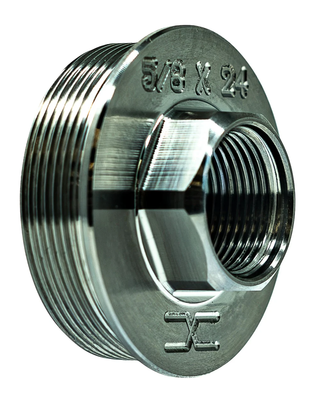 FAXON FFMDSILHUB6252402 5/8X24 TTNM  DIRCT THREAD