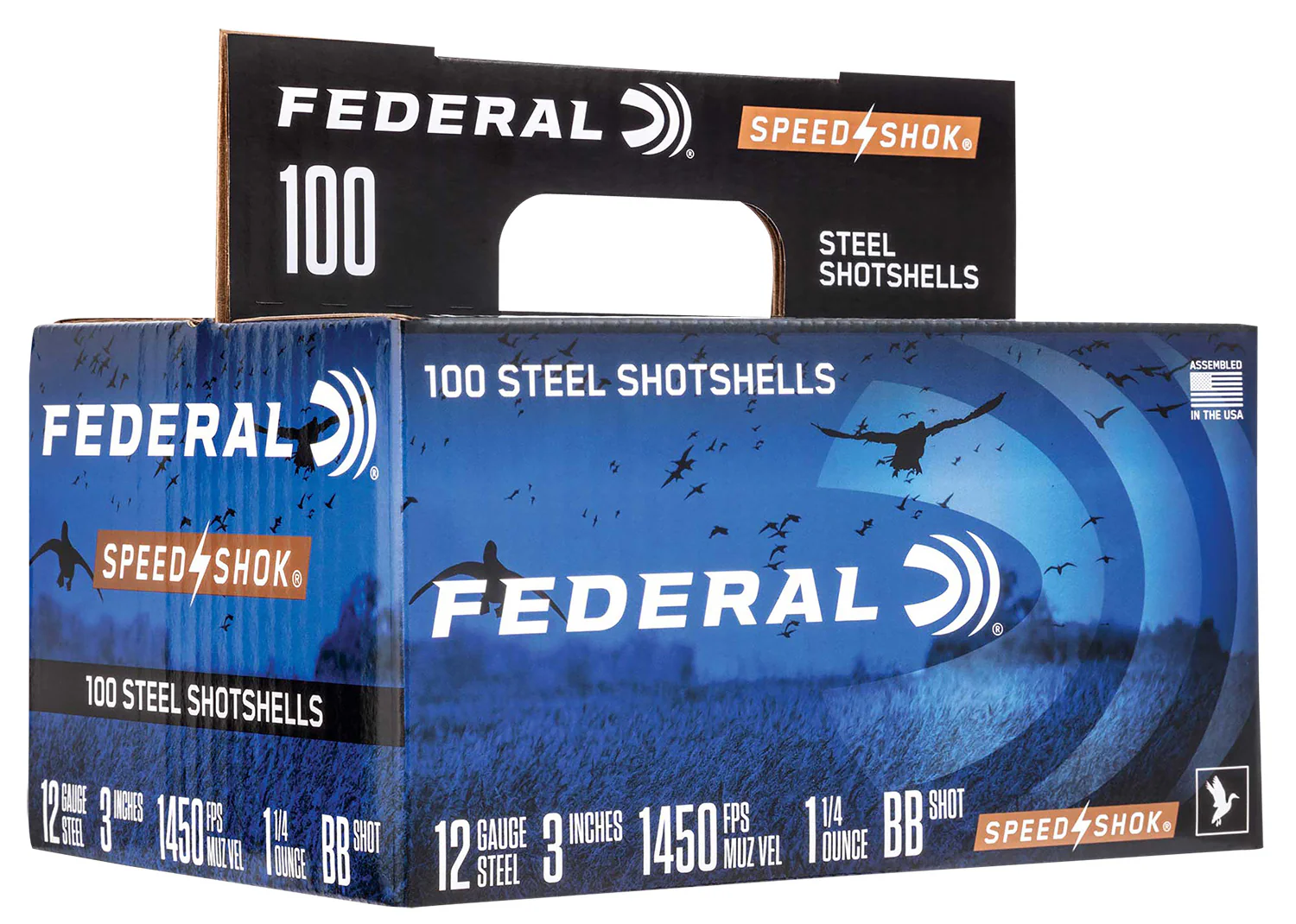 Federal WF1421002 Speed-Shok 12Gauge 3" 1 1/4oz 2Shot