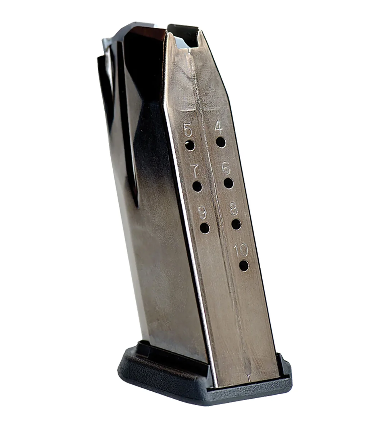 FN 6647821 FNS Compact 10rd 9mm Luger Black Electroless Nickel Steel
