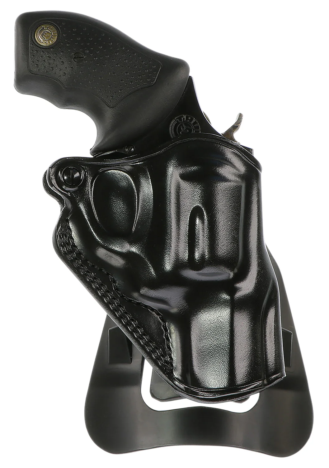 Galco SM2-158B Speed Master 2.0 Paddle OWB Black Steerhide Fits S&W J Frame M640 2.13" Right Hand