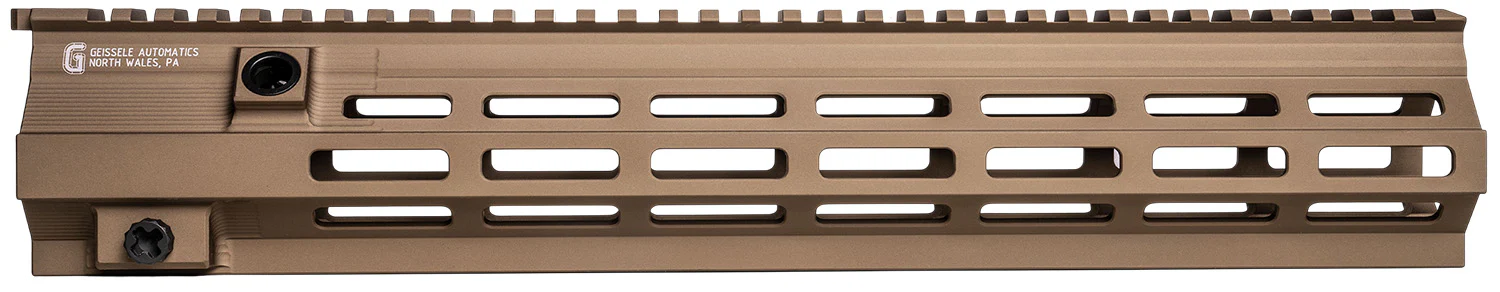 Geissele Automatics 05848S Super Modular Rail HK416 DDC Aluminum 14.50" Long