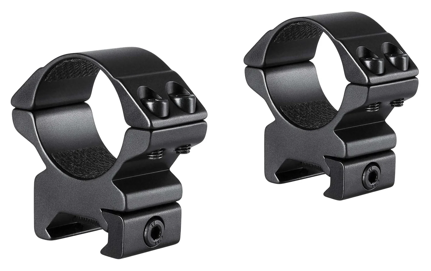 Hawke Sport Optics 22116 Match Mount Matte Black Anodized Aluminum 30mm Tube, Medium Weaver