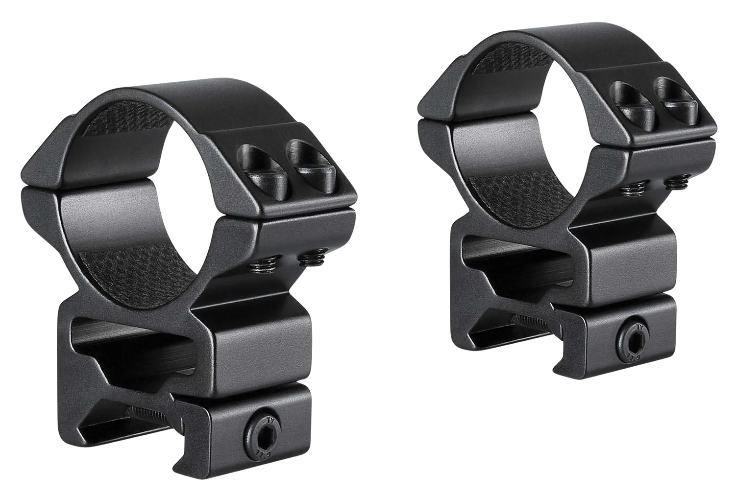 Hawke Sport Optics 22117 Match Mount Matte Black Anodized Aluminum 30mm Tube, High Weaver