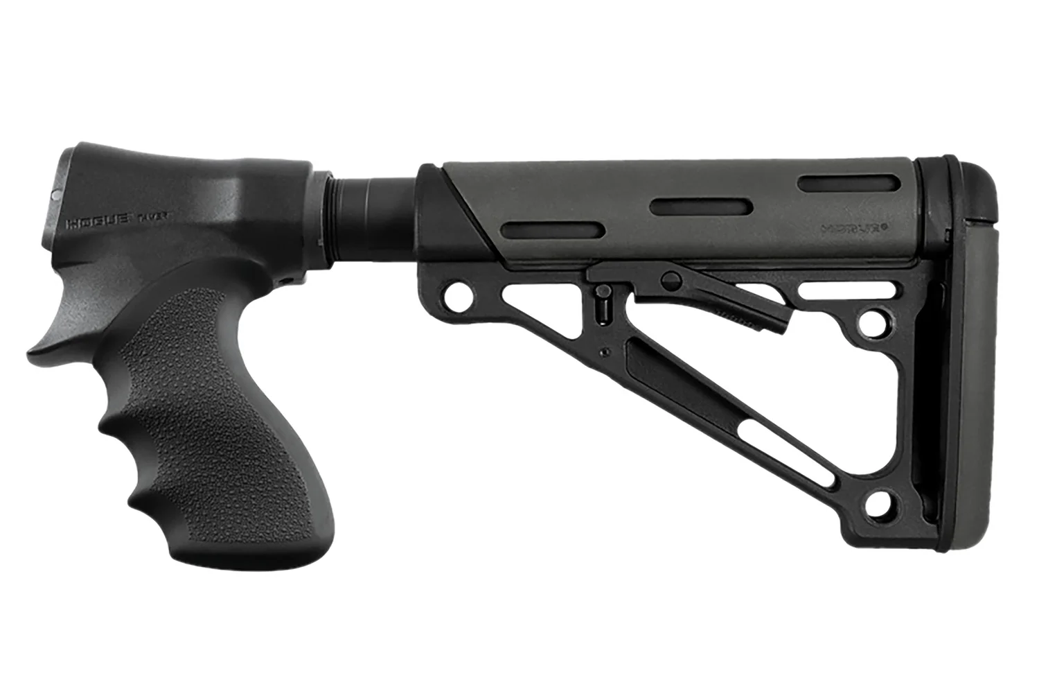 Hogue 08770  Buttstock Adapter Black Polymer Fits Remington 870 Folding Ambidextrous
