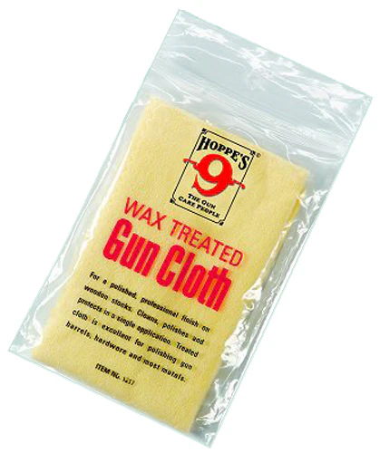 Hoppe's 1217 Wax Treated Cleaning Cloth 11" x 14" Resealable Bag 10 Per Pack