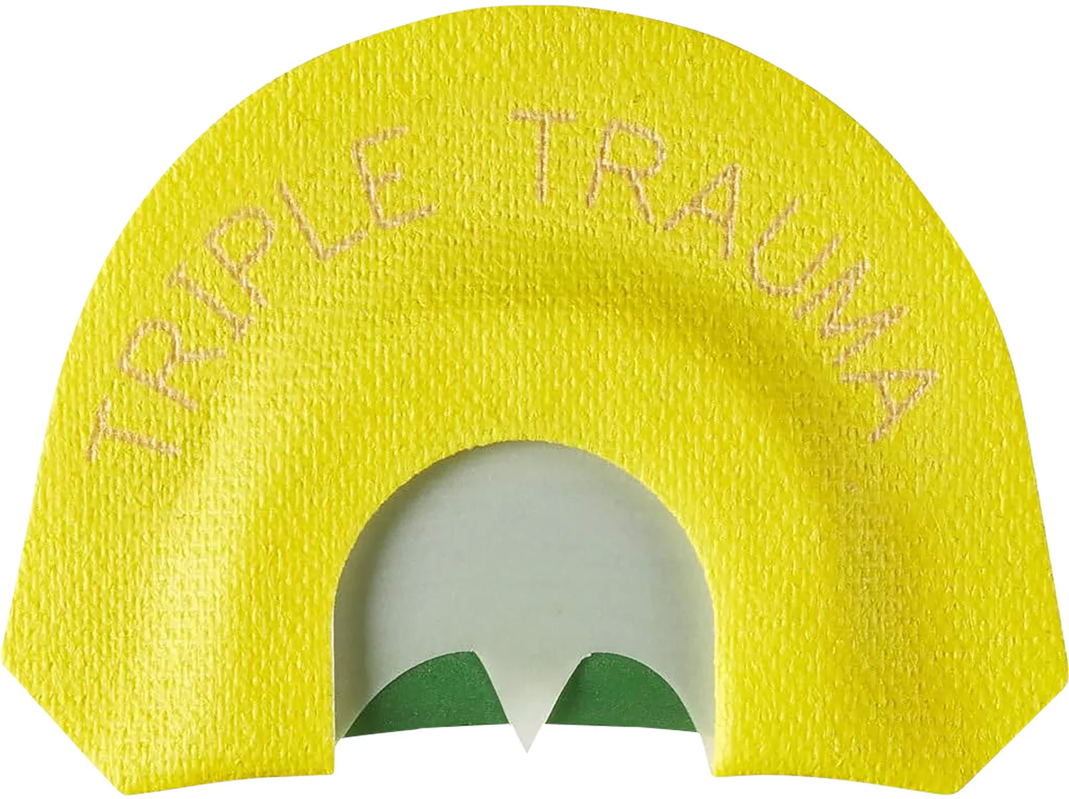 Hunters Specialties HSSTR05901 Premium Flex Triple Trauma Attracts Turkey Species Yellow