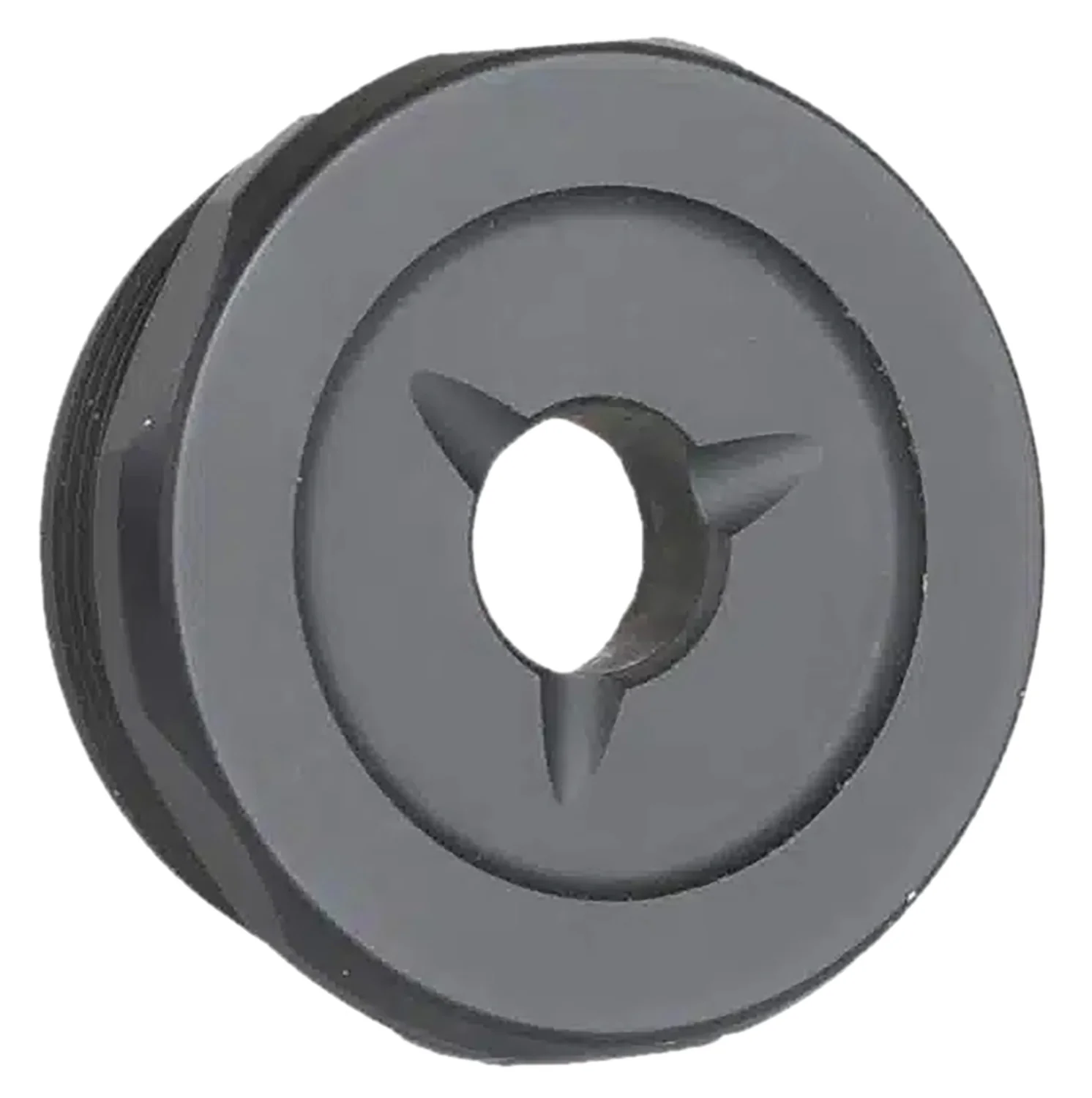 Jk Armament JK155PROEC30 155 Pro Flash Reducer End Cap 30 Cal 1.375"x24 Ti6AL4V Titanium Black