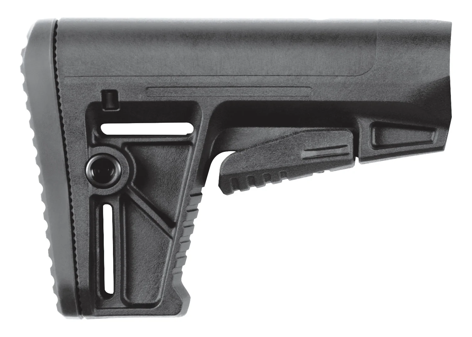Kriss USA DADS150BL00 DS150 Stock  Black Synthetic for AR-15 with Mil-Spec Tube