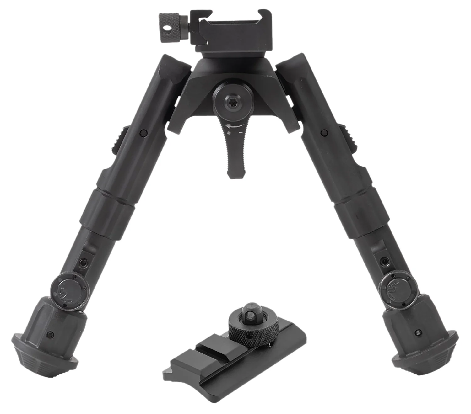 Leapers TLBP02B Recon 360  Matte Black Anodized 5.60-7.20" Aluminum