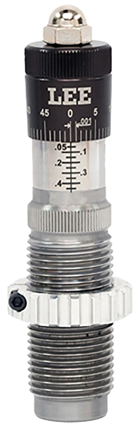 Lee Precision 92221 Micrometer Bullet Seating Die Black/Clear 308 Win Rifle Firearm