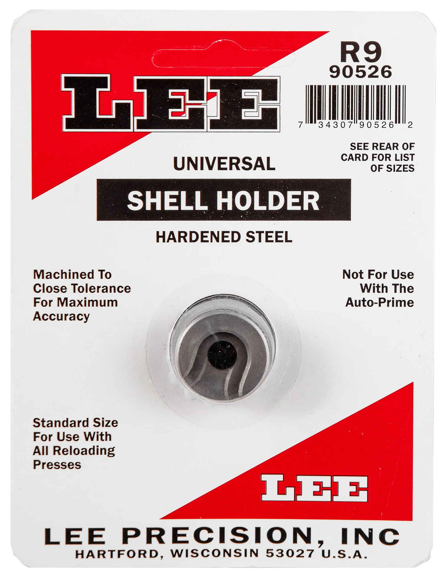 Lee Precision 90526 Shell Holder #9R 41 Rem Mag