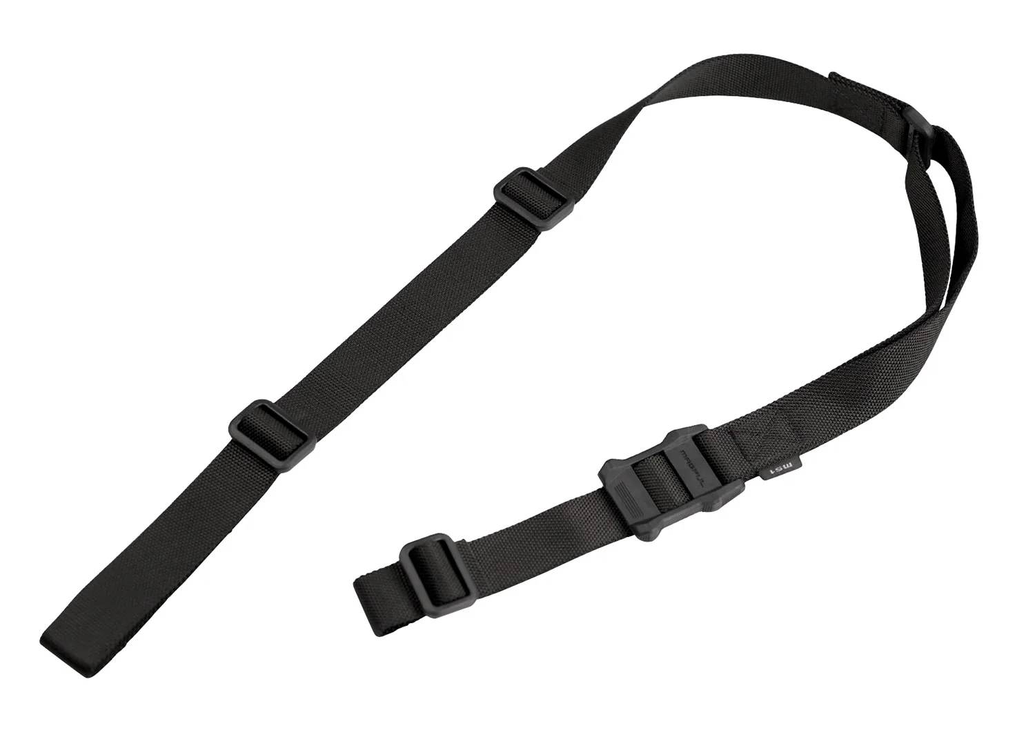 Magpul MAG513BLK MS1 Sling Black Nylon 48"-60" OAL Adjustable Two-Point AR Platform