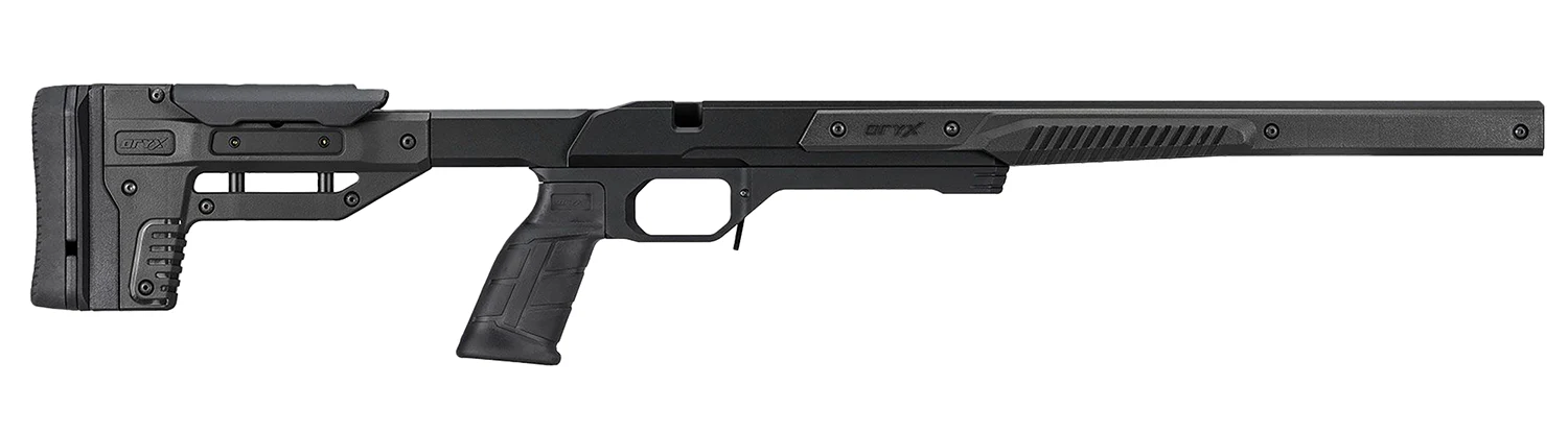 Mdt Sporting Goods Inc 104781BLK Oryx Rifle Chassis Black Aluminum Fits Ruger 10/22