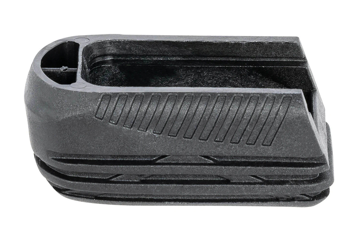 Mec-Gar F42241SET Plus-2 Drop Protection System Black Polycarbonate For Mec-Gar Beretta, CZ, Sig, Taurus & Witness Polymer Floor Plate Magazines