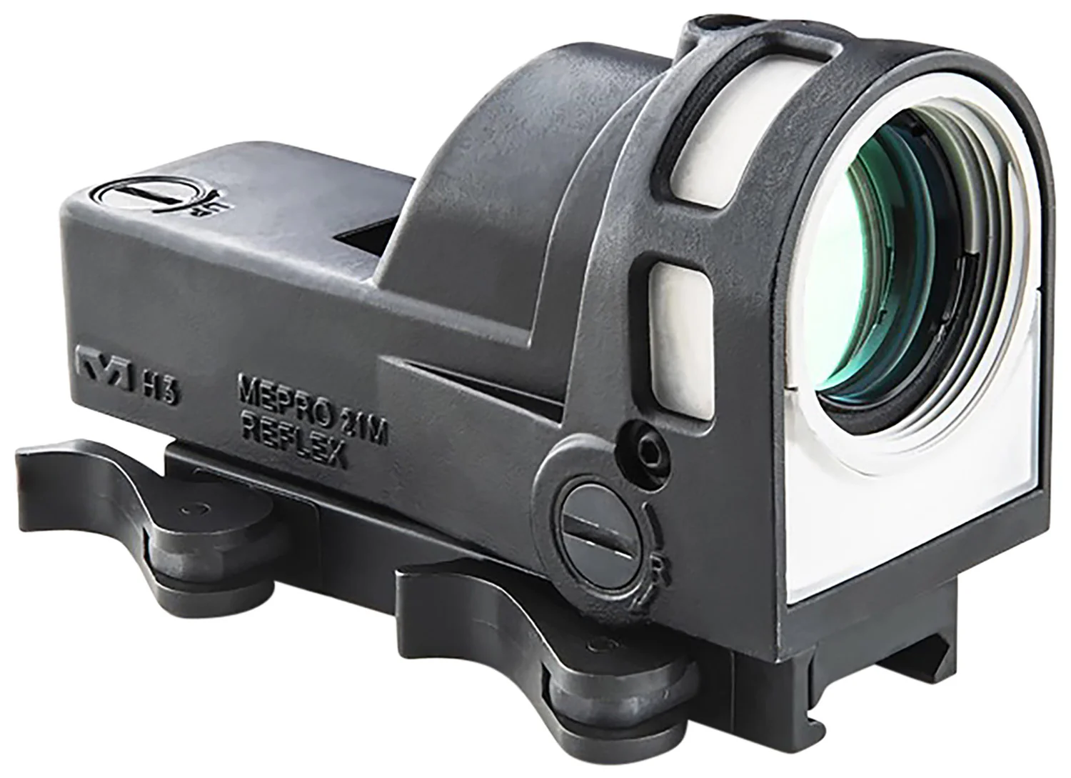 Meprolight USA 626110 M21  Black 1x 30 mm 4.3 MOA Dot Bullseye Reticle