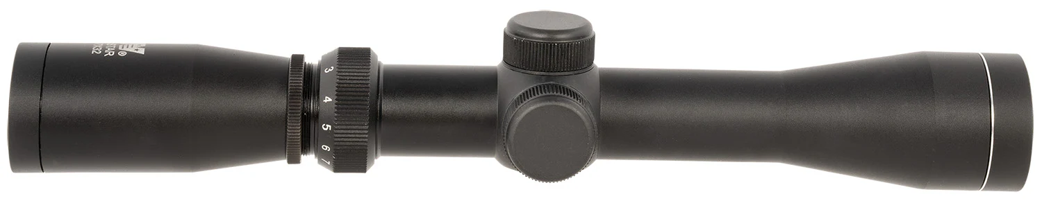 NcStar SPB2732B Long Eye Relief Black 2-7x 32mm 1" Tube Plex Reticle