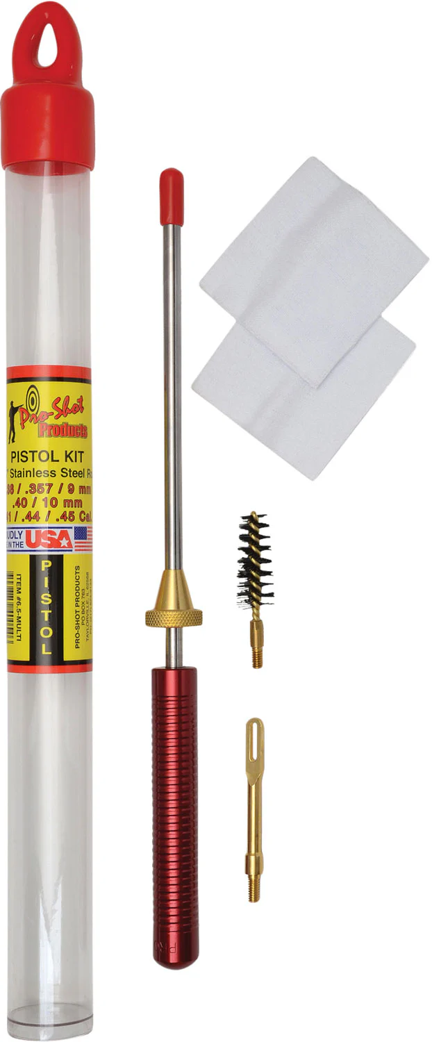 Pro-Shot 65MULTI Starter Series Tube Kit .38/ .45 Cal Pistol/Reusable Tube w/Hang Cap Case