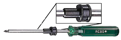 RCBS 88124 Flash Hole Deburring Tool Flash Hole Case Pilot Stops 25 Rifle