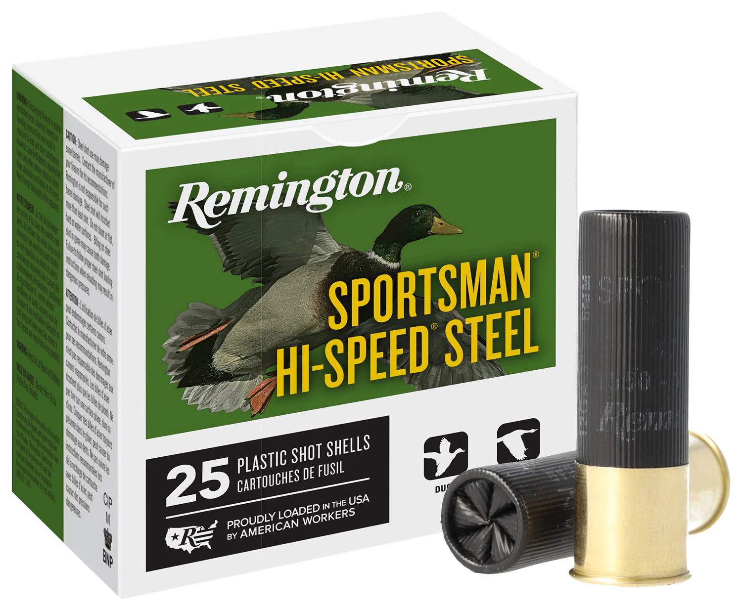 Remington Ammunition 20977 Sportsman Hi-Speed Steel 12Gauge 3" 1 1/8oz 2Shot