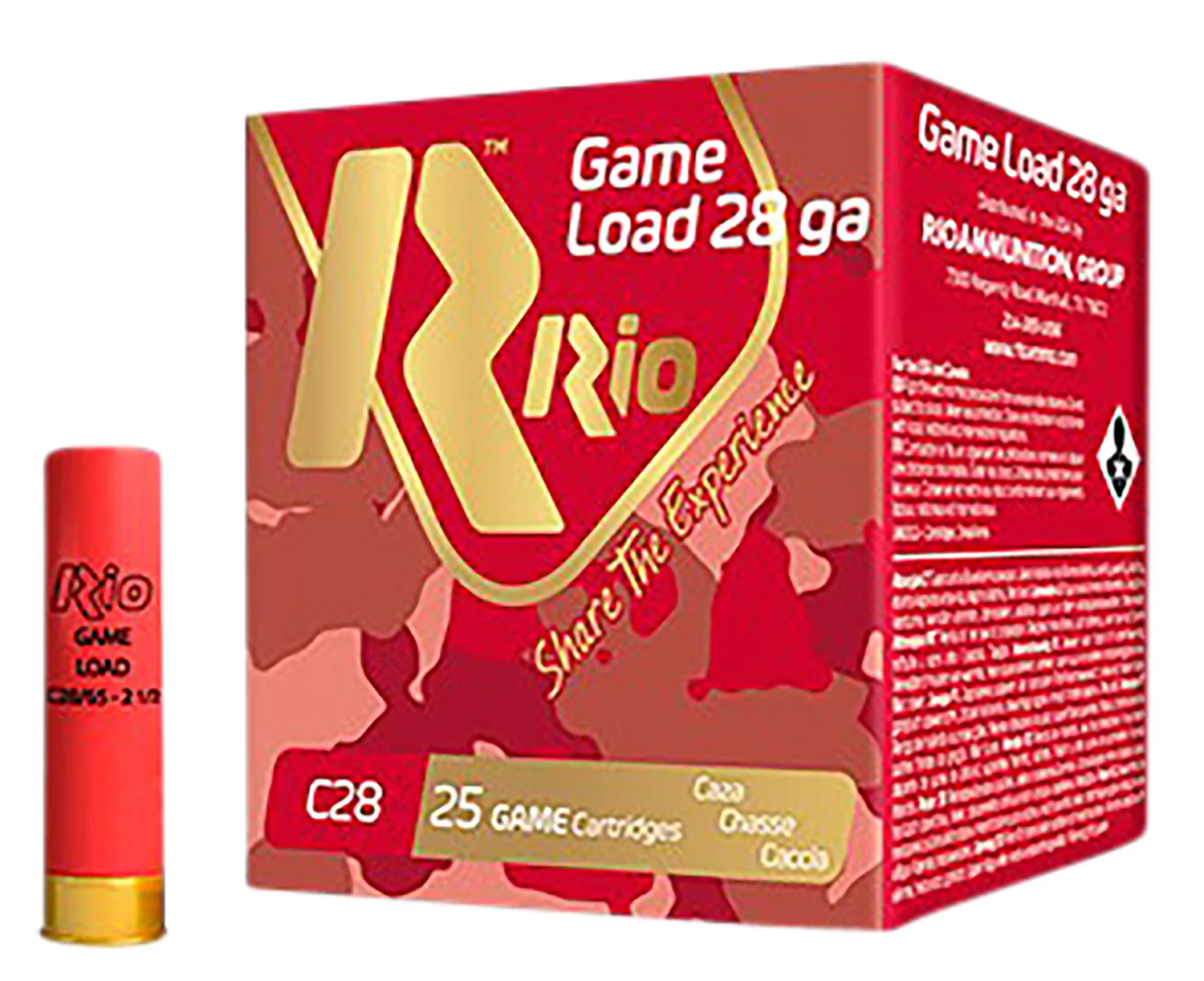 Rio Ammunition RCHV2875 Game Load Heavy Field 28Gauge 2.75" 1oz 7.5Shot