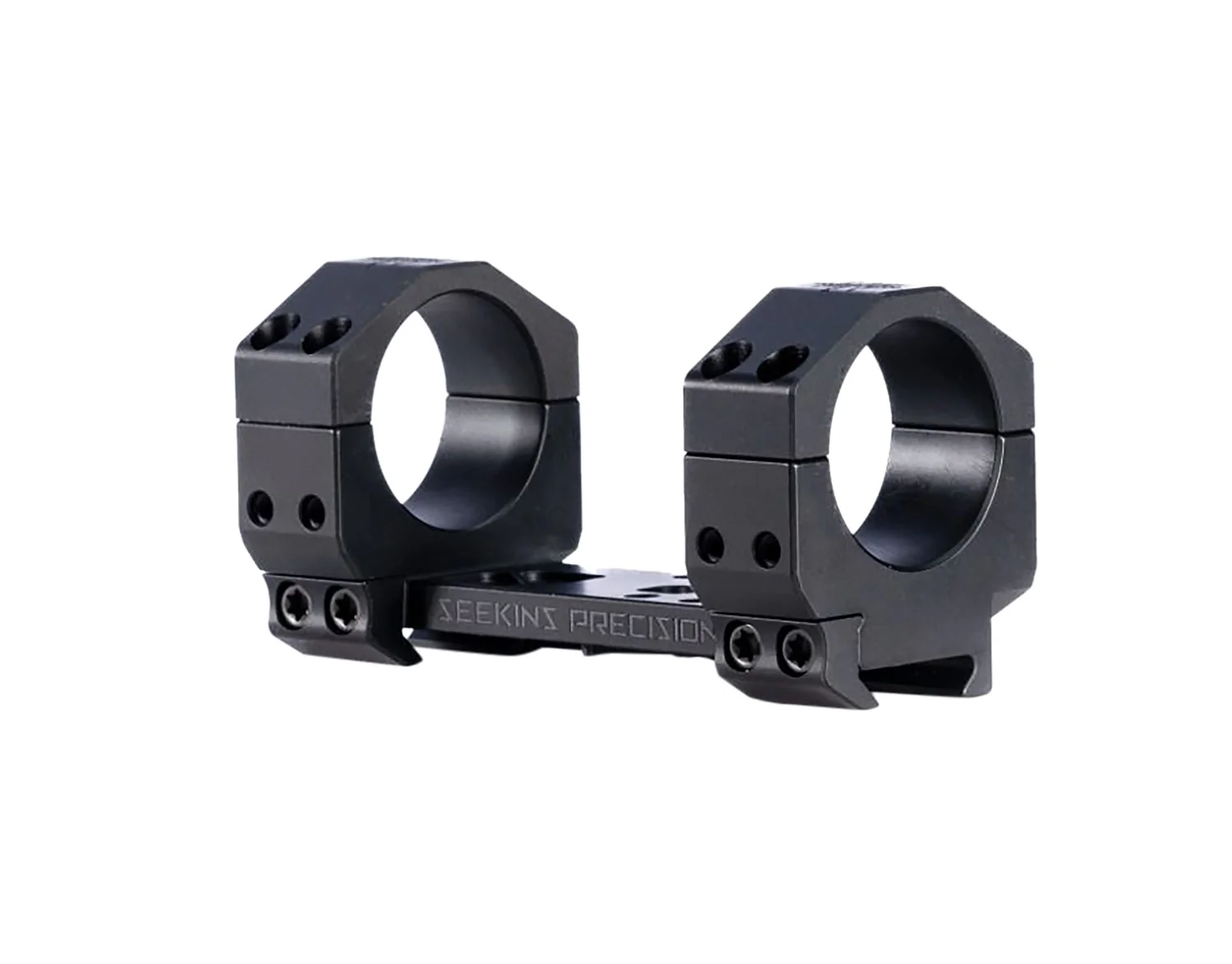 Seekins Precision 0010650100-F Precision Mount  Black 7075 Aluminum 34mm Tube