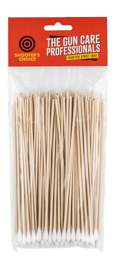 SHOOTERS SHF-241-100B GUN CLEANING SWABS 100PK