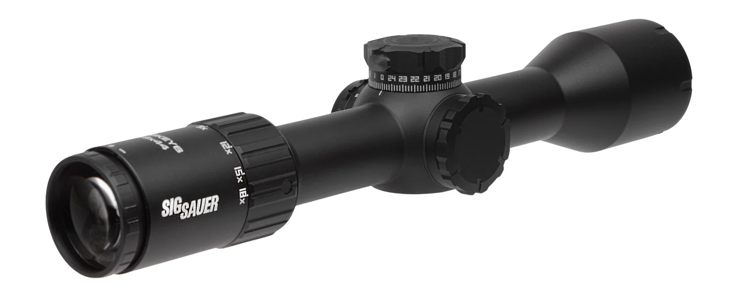 SIG SOW63115    WHISKEY6 3-18X44 30MM FFP MOA  BLK