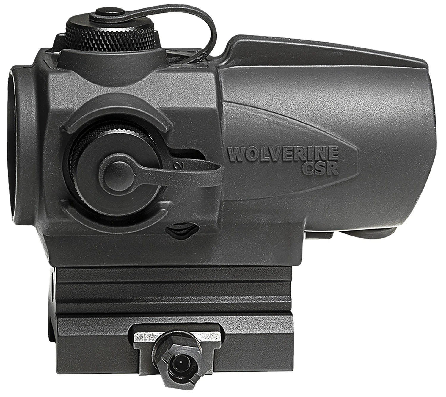 Sightmark SM26021 Wolverine CSR 1 x 23 Red Dot Sight  Matte Black 4 MOA Red Dot Reticle