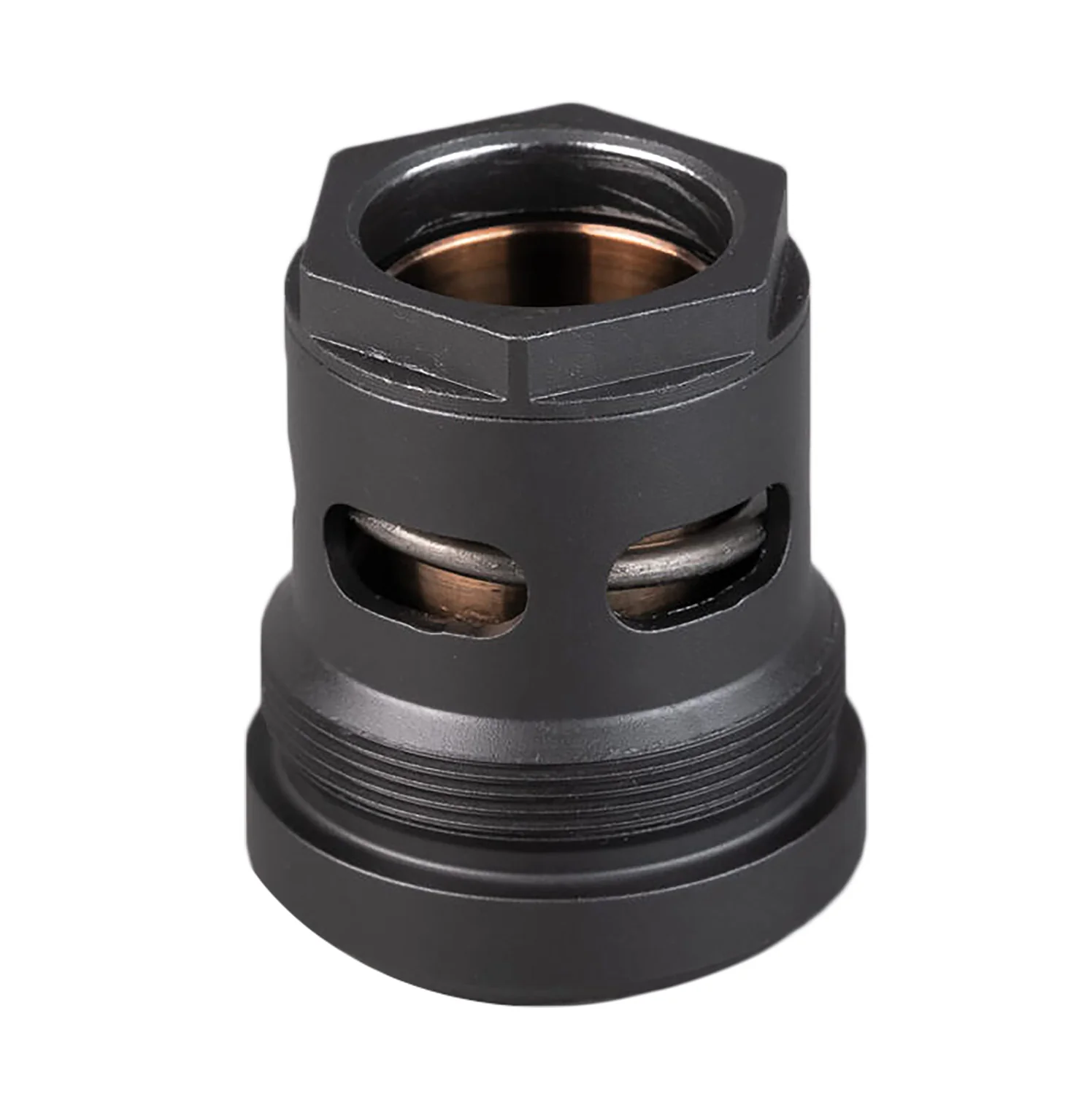 SilencerCo AC2447 3-Lug Mount  9mm Luger Steel Black