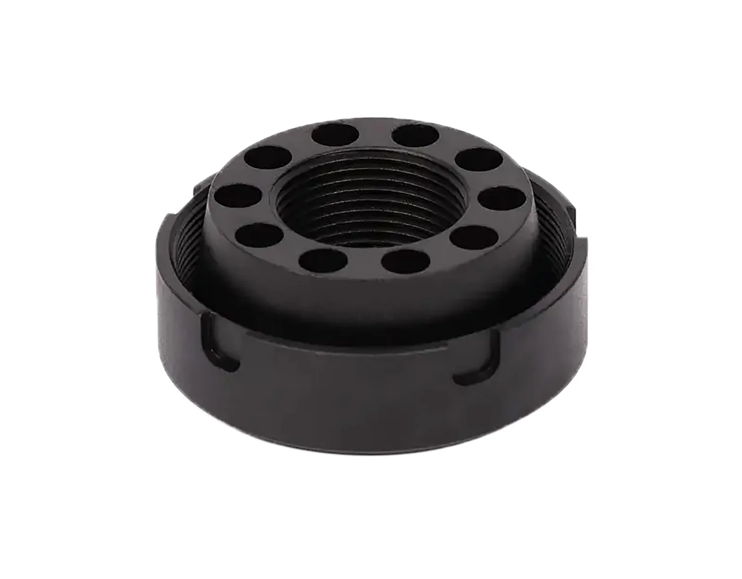 SilencerCo AC4742 Charlie Direct Thread Mount Fits 3/4"x24 Stainless Steel Oxide Black