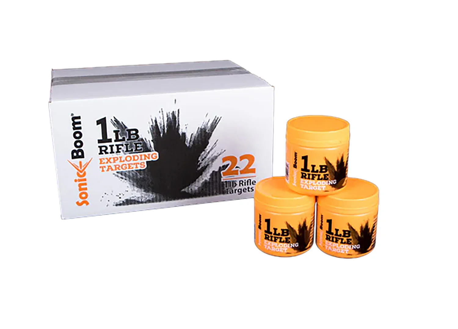 Sonic Boom/jerent SBT0120P   Rifle Exploding Target 1 lb 22 Pack