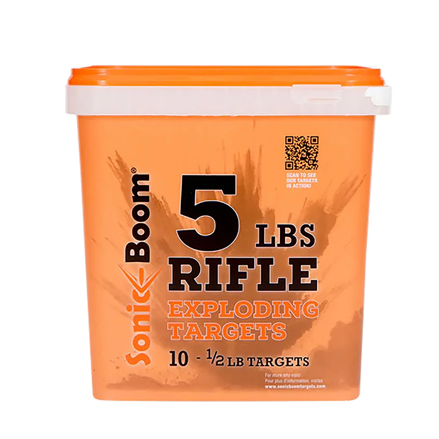 Sonic Boom/jerent SBTHP10P   Rifle Exploding Target 0.50 lb 10 Pack