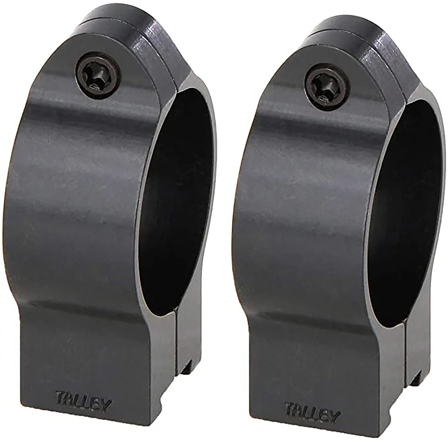 Talley 30CZRH Rimfire Rings Black CZ 452 European/455/457/512/513 30mm High 0 MOA