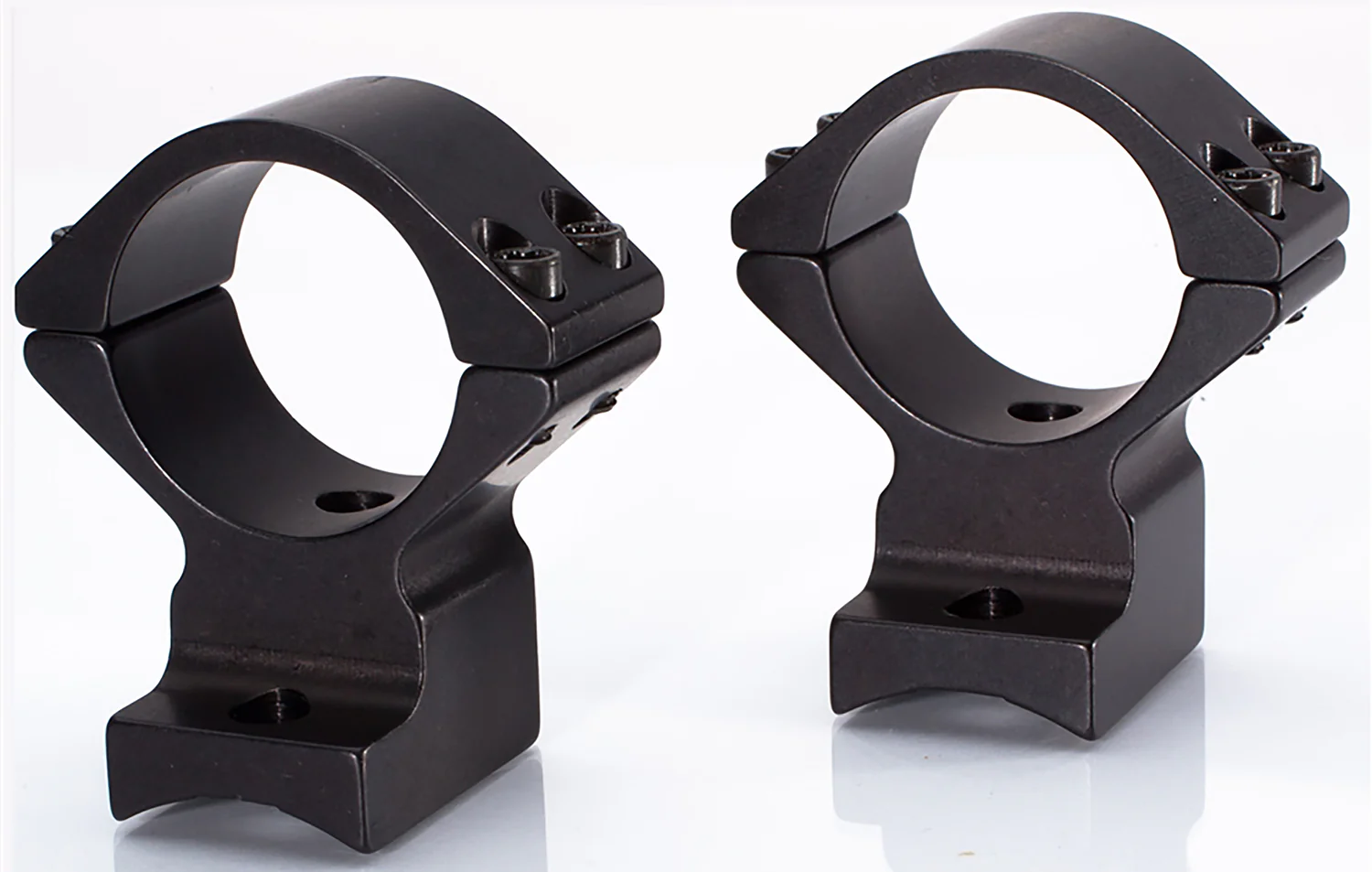 Talley 740706 Scope Mount/Ring Combo  Black Anodized Aluminum 30mm Tube Weatherby Mark V Medium Rings Non-Magnum Action 0 MOA