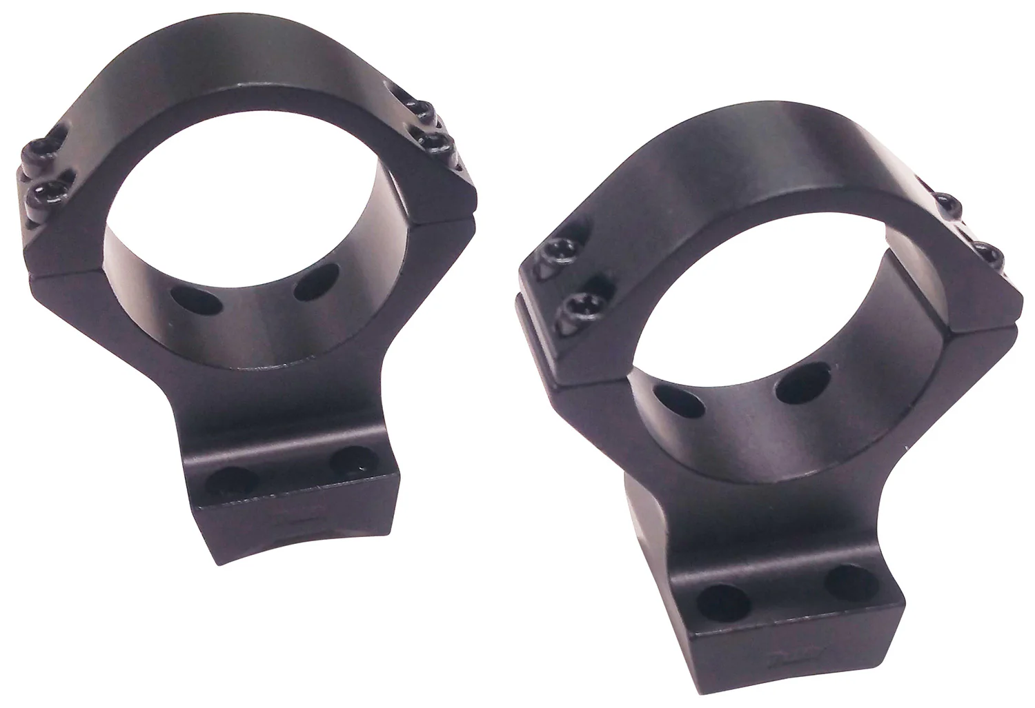 Talley 740735SM Scope Mount/Ring Combo  Black Anodized 30mm Tube Fits X-Bolt Medium Rings Short/Super Short Action 20 MOA